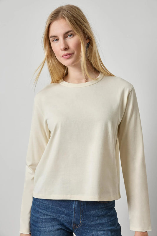 Rolled Edge Relaxed Tee Rope