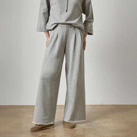 Full Length Terry Pant Heather Grey