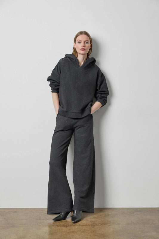 Side Panel Terry Pant Graphite Heather
