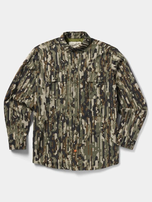 M's Lightweight Hunting Shirt Long Sleeve Woodland