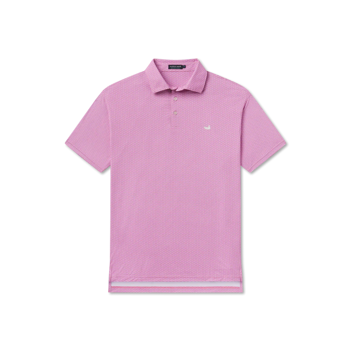 Flyline Performance Polo Fan Shell Rhubarb