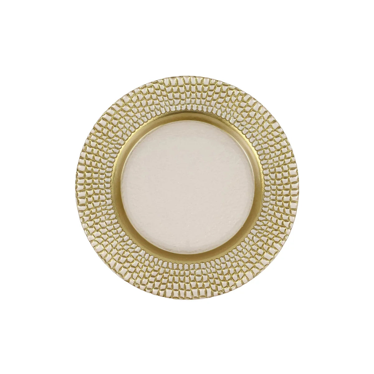Pelli Glass Ivory Salad Plate