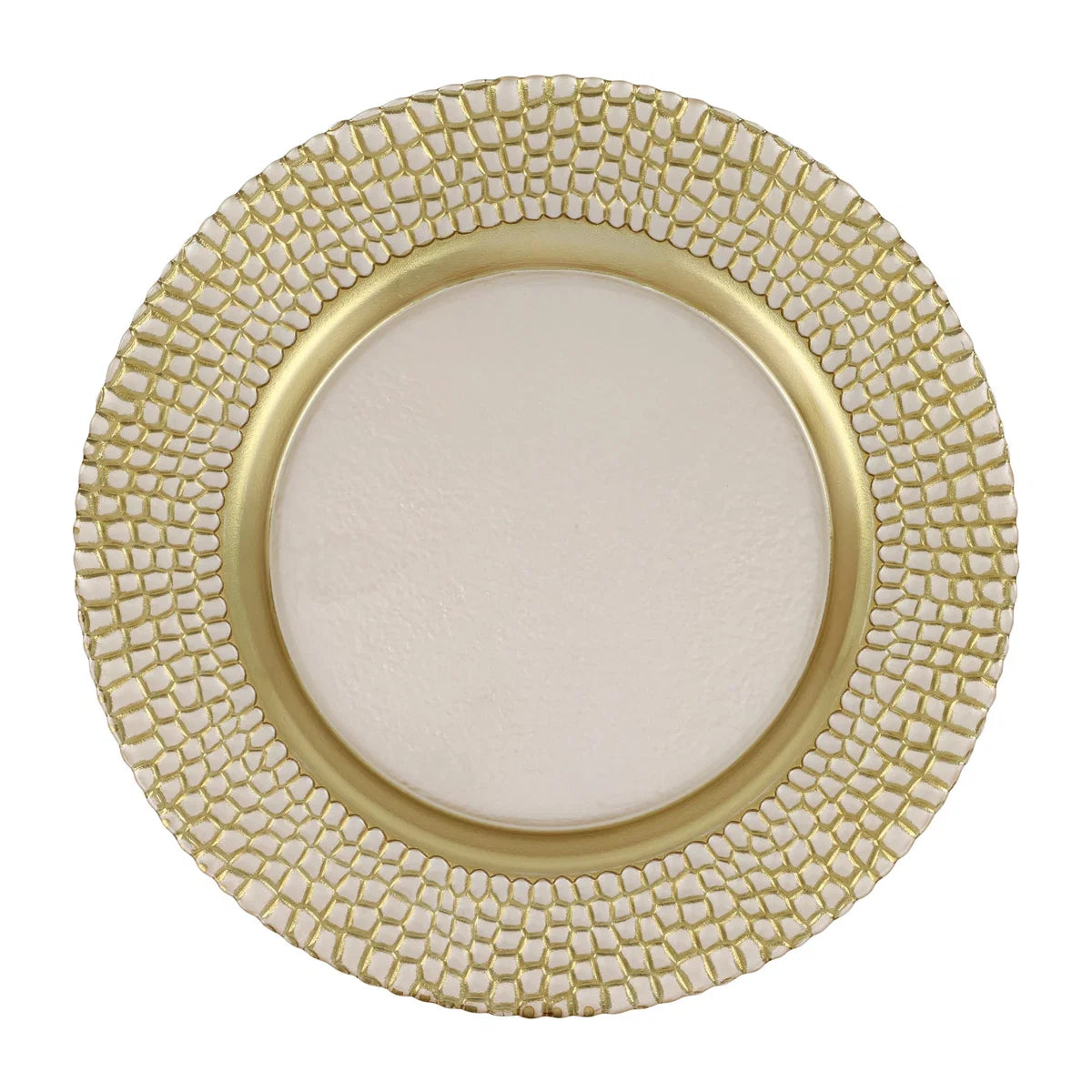 Pelli Glass Ivory Charger