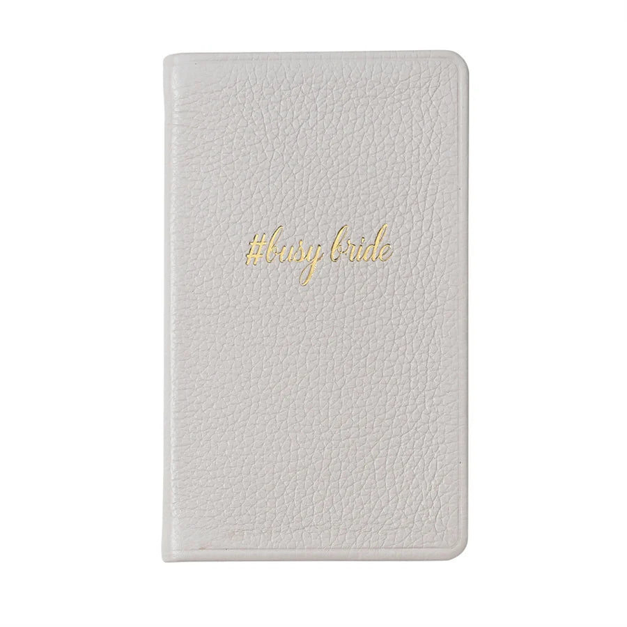 Busy Bride 3x5 Journal White