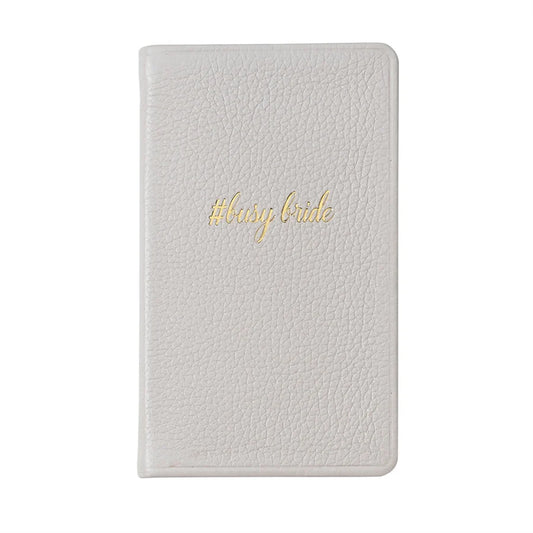 Busy Bride 3x5 Journal White