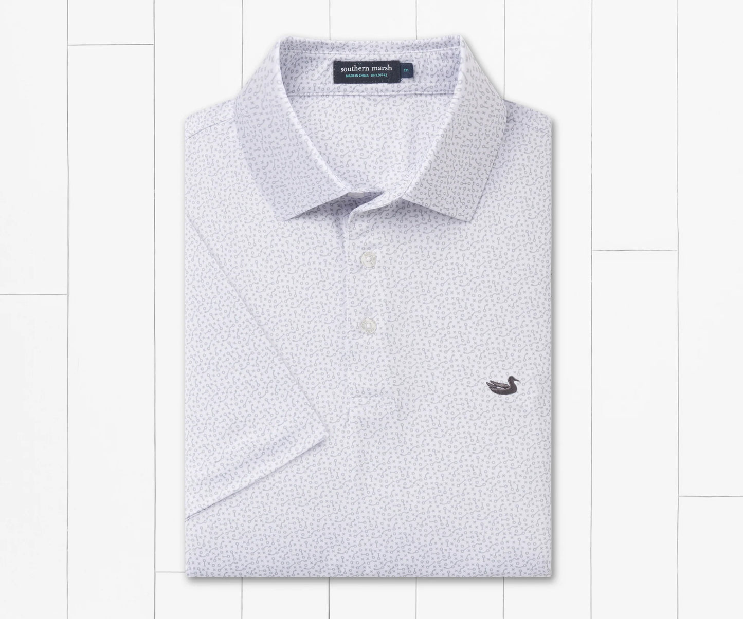 Pass Rush Polo White