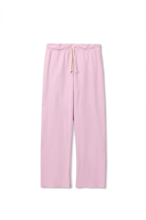 Beach Fleece Drawstring Pant Sugar Pink