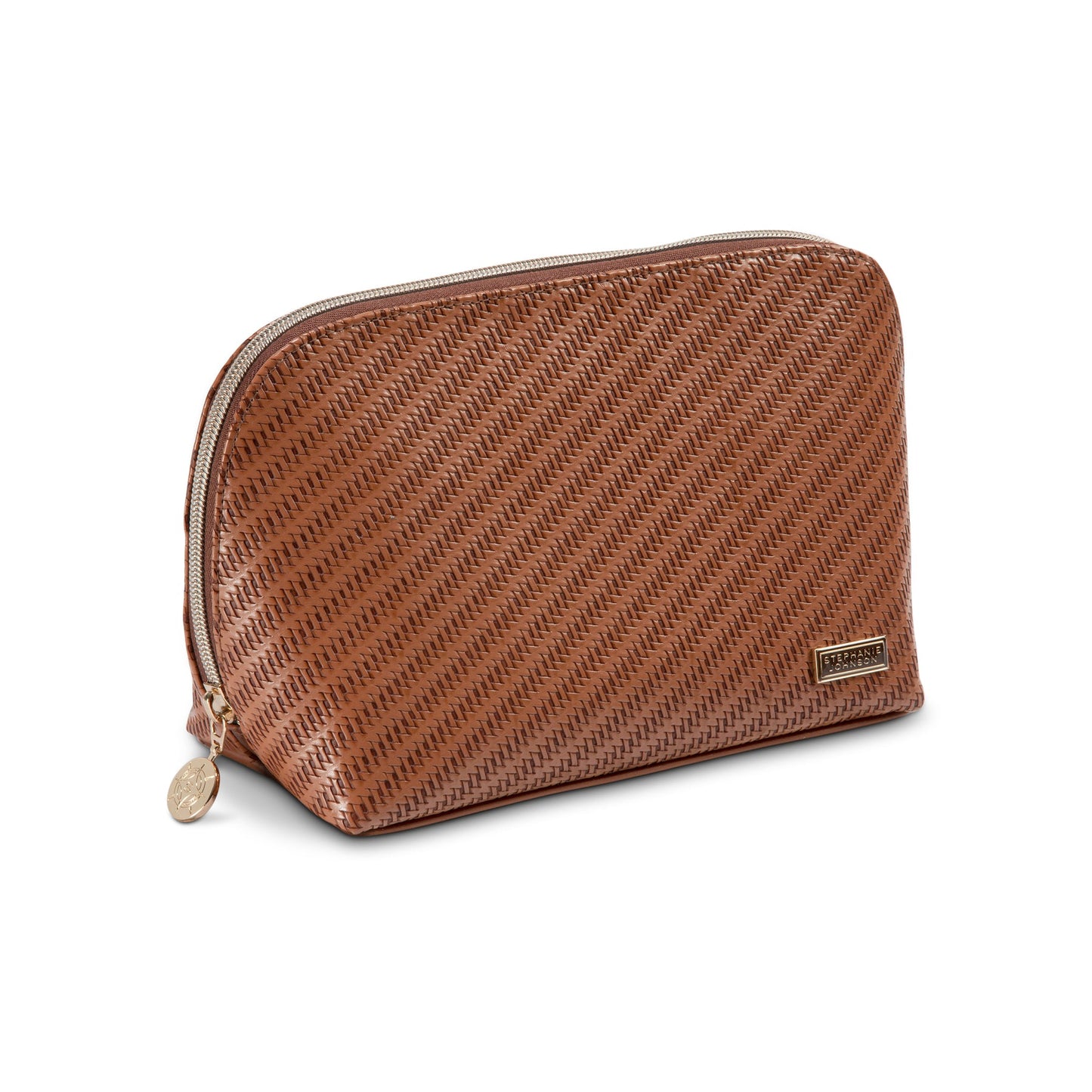 Rosewood Cognac Lola Makeup Bag