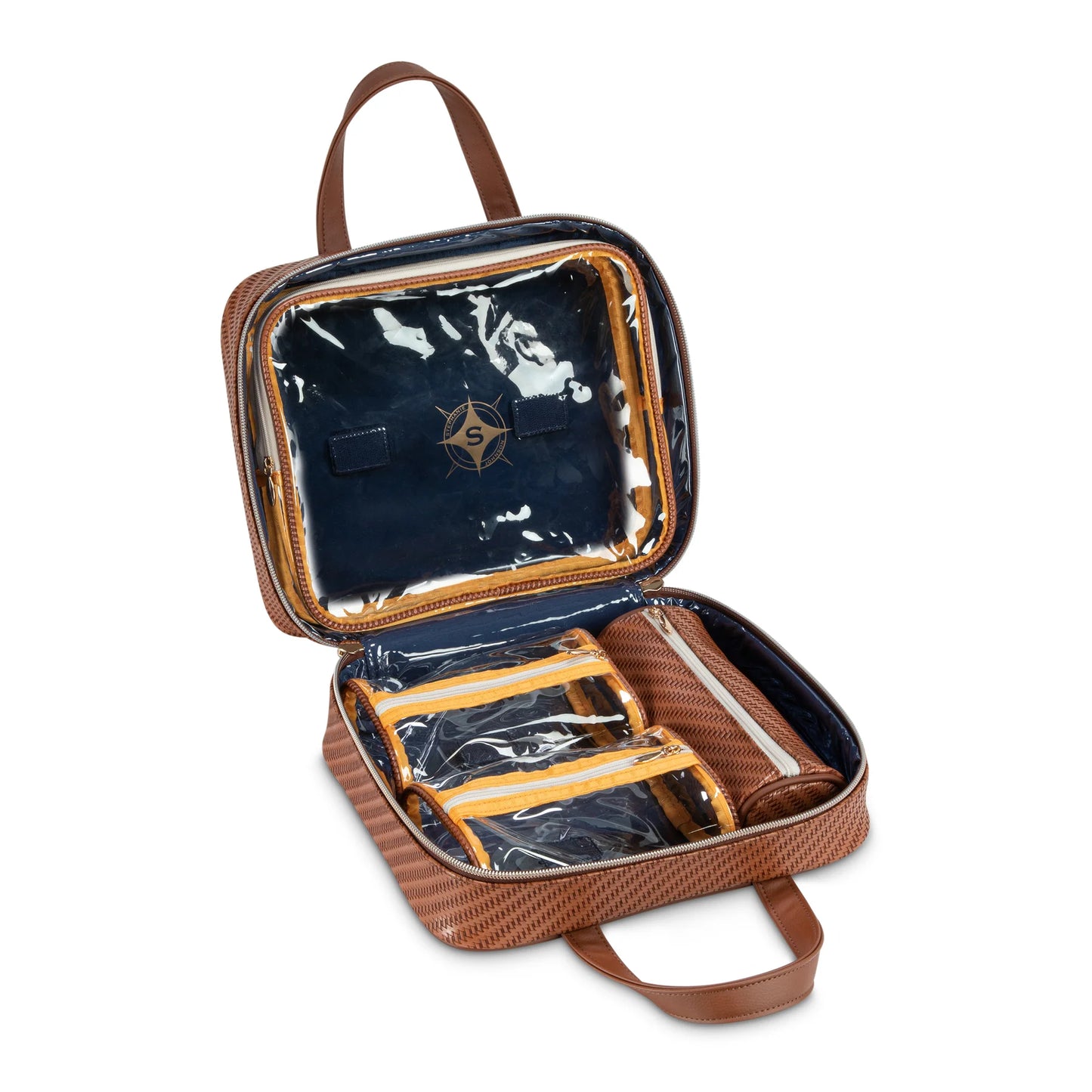 Rosewood Cognac Martha Large Briefcase