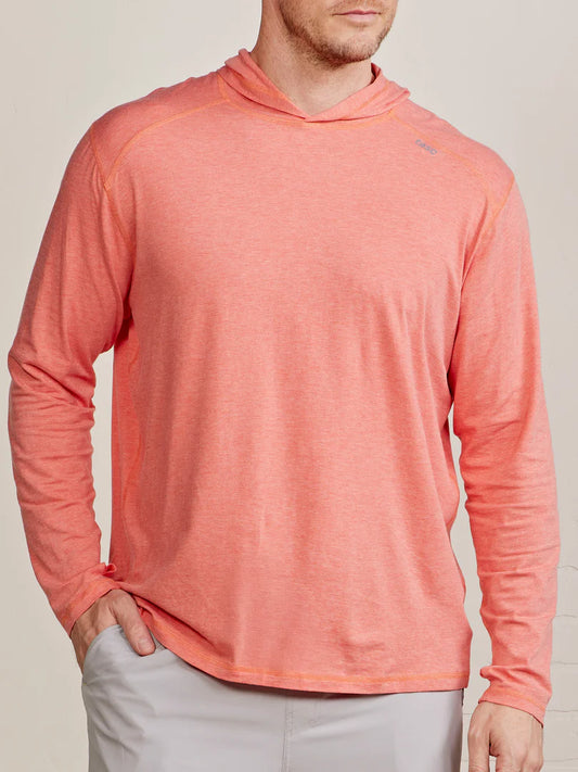 Carrollton Hoodie Hibiscus Heather