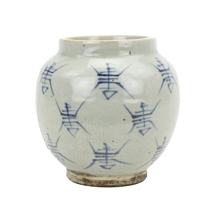 Jingdezhen Hand-Painted Storage Jar