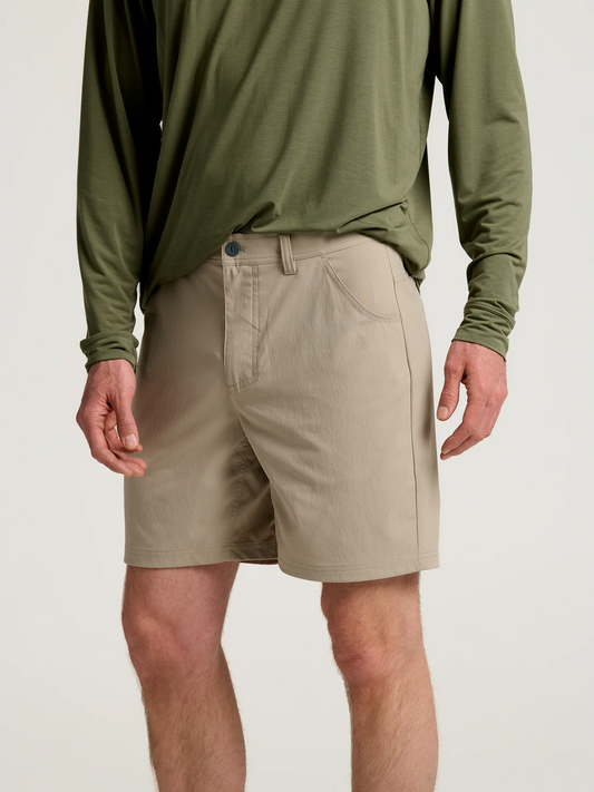 Men's Topogrid Short Vintage Khaki