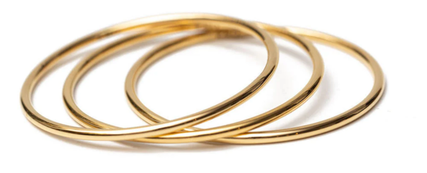 Gold Luxe Bangles M/L