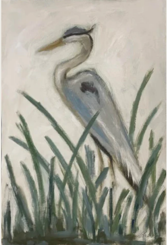 Great Blue Heron I 24x36