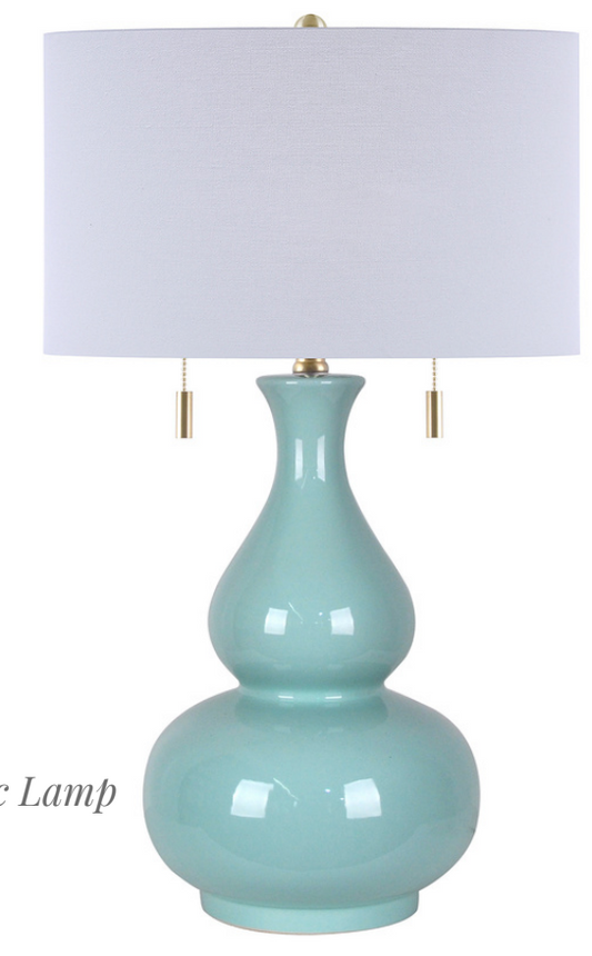 Emily Sea Glass Lamp