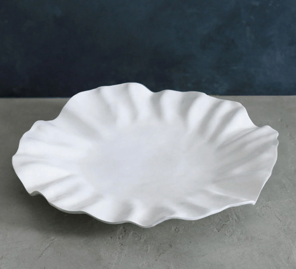 Vida Bloom Large Rd Platter