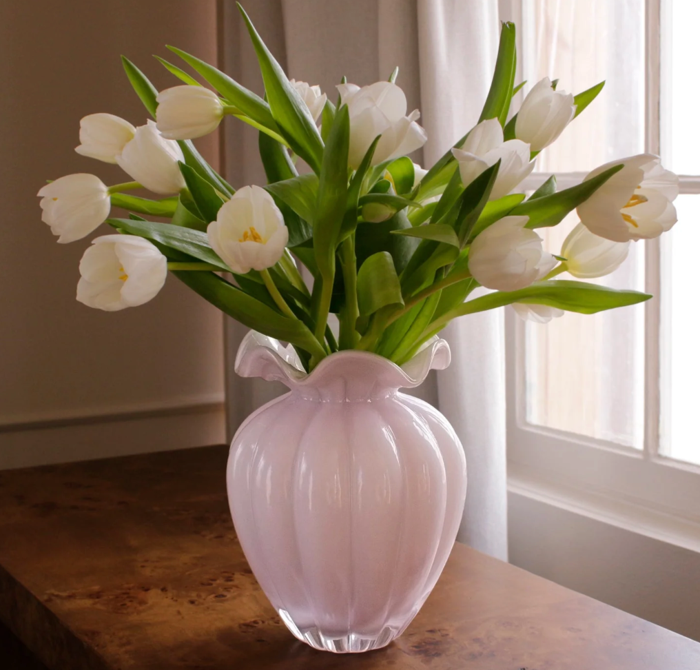 Glass Vento Large Vase Cameilla