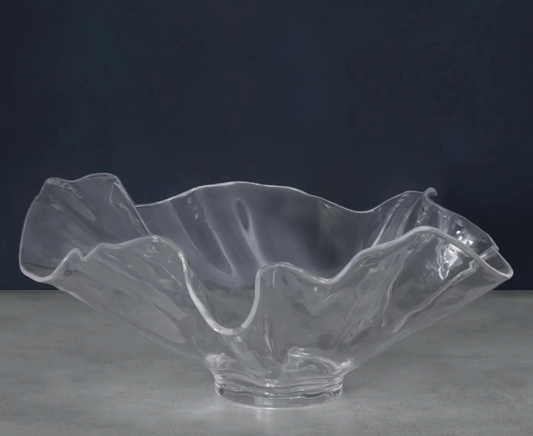 Vida Acrylic Bloom Wine Bucket Clear