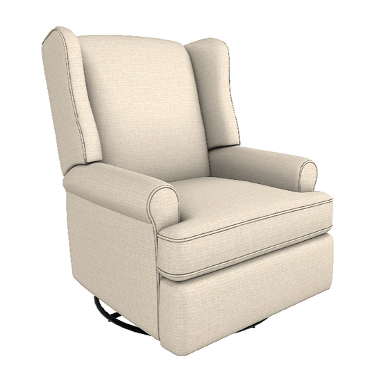 5NI95 Logan Swivel Glider Recliner 20589 Porcelain