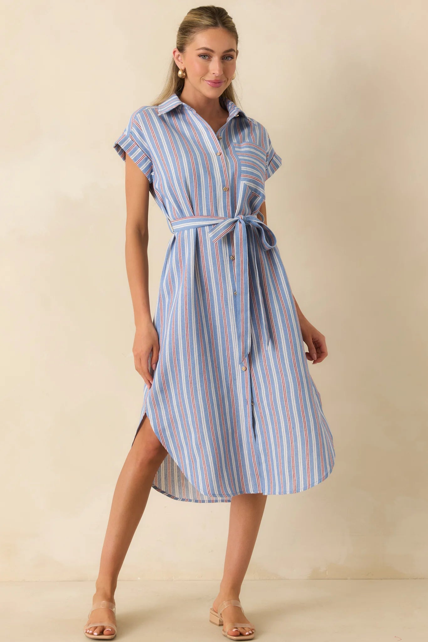 Jules Dress Starboard Stripe