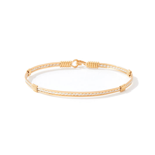 Sweetheart Bracelet Gold & Sterling Silver