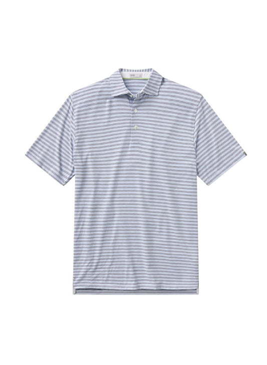 Cloud Polo Navy Doral Stripe