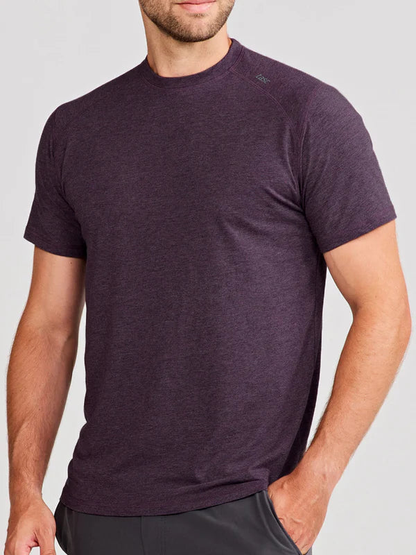 Carrollton Tee Coment Purple Heather