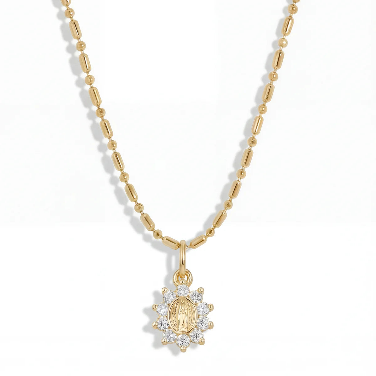Mini Heirloom Necklace Gold