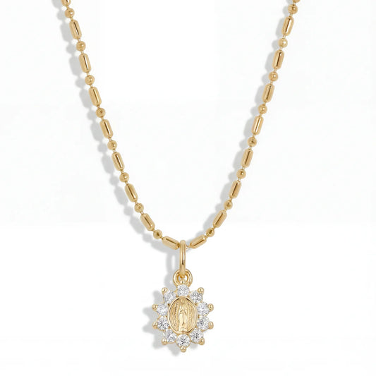 Mini Heirloom Necklace Gold