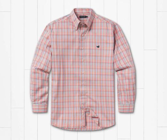 Hartsville Dress Shirt Burnt Taupe/Sage