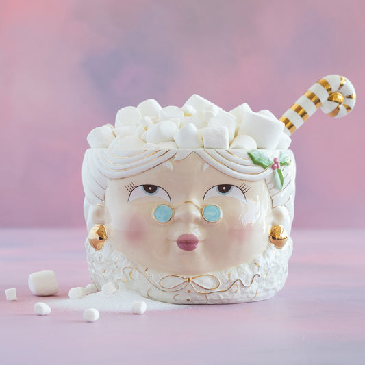 Mrs Papa Punch Bowl 7"x10"