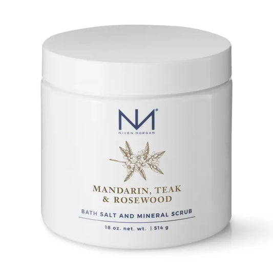 Mandarin Teak & Rosewood Bath Salts