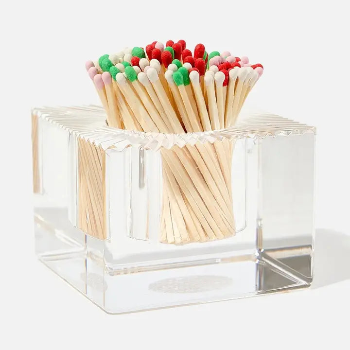 Square Match Striker w/ Holiday Matches