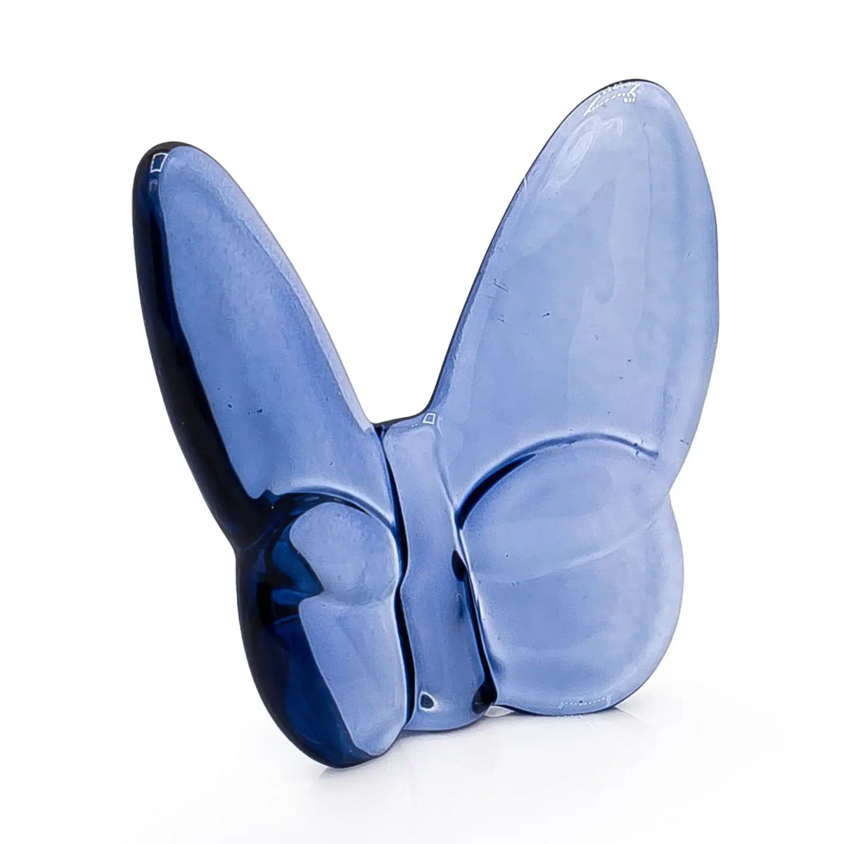 Le Mariposa Crystal Butterfly Figurine in Navy