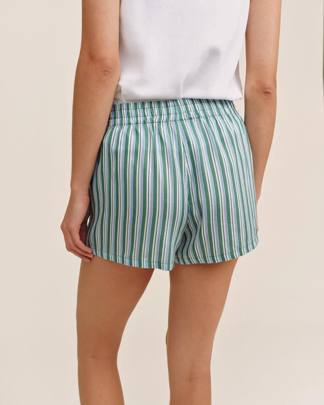 Boxer Short Emerald Surf Stripe