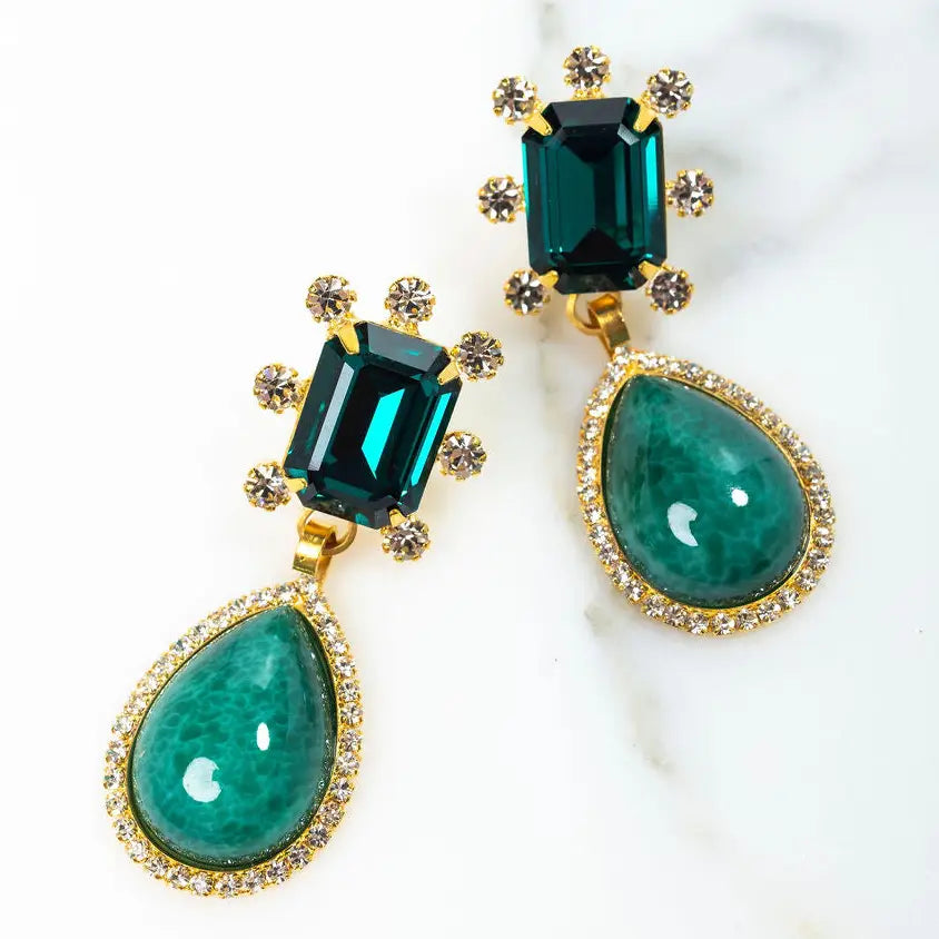 Agnes Earrings Jade