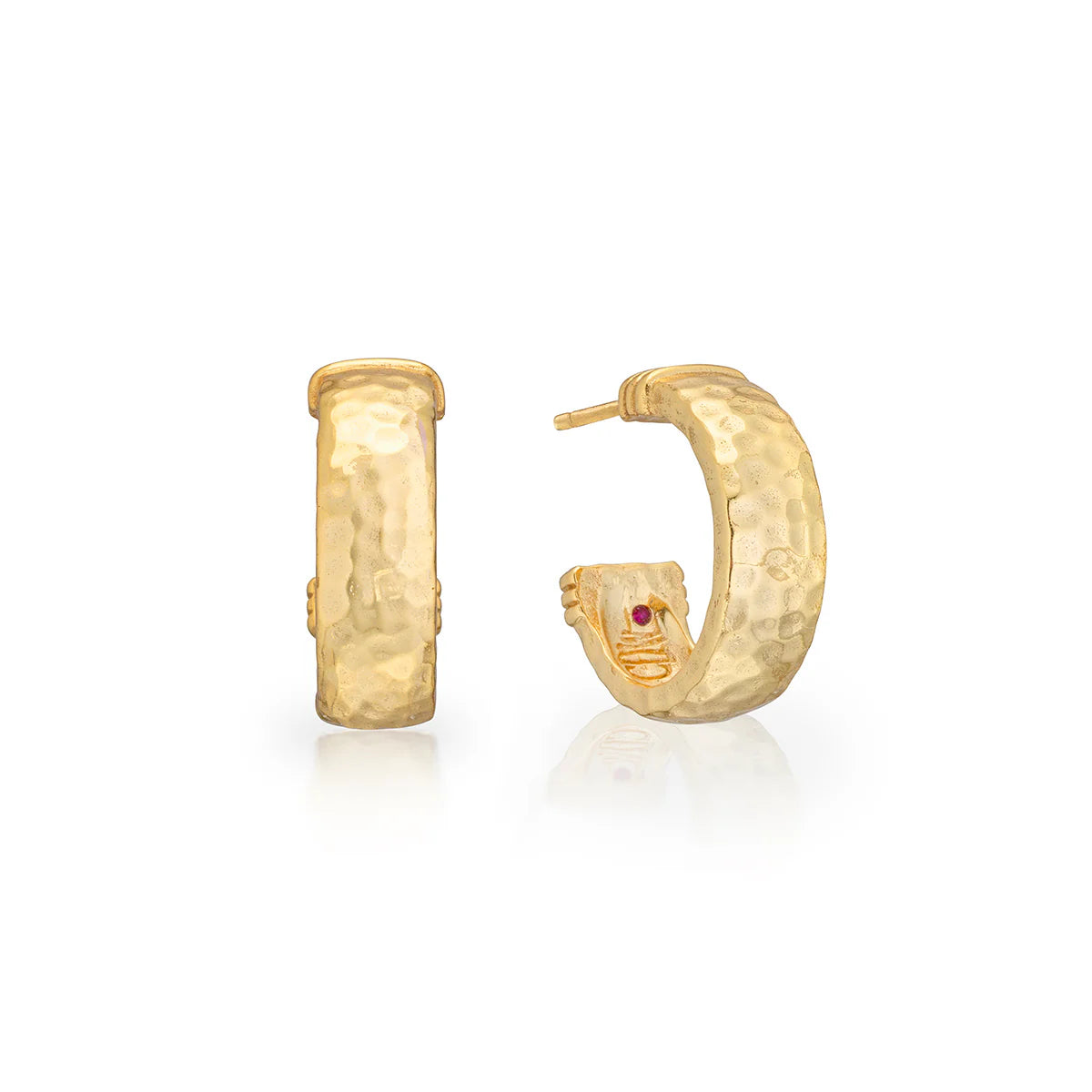 Cleopatra Classic Small Hoop Earrings Gold