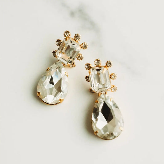 Kelly Earrings Crystal
