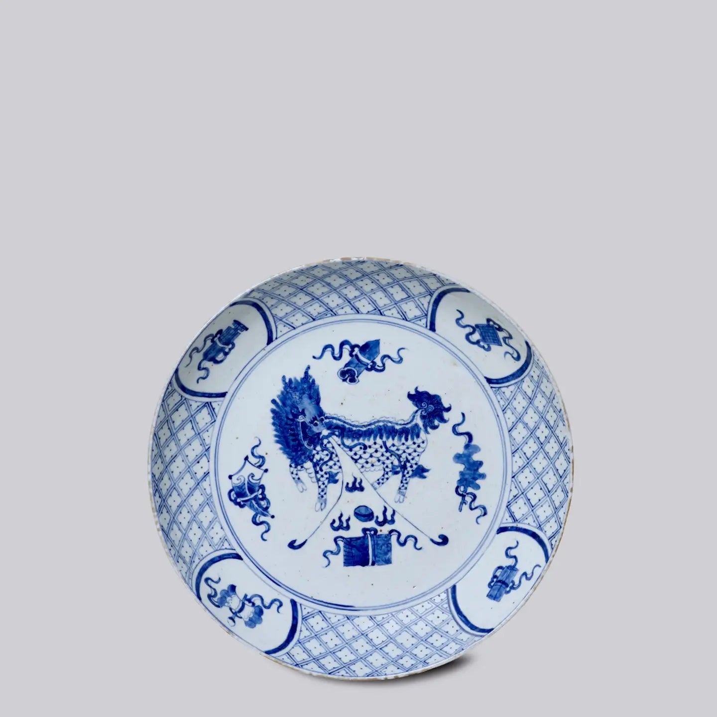 BW Porcelain Auspicious Qilin Platter