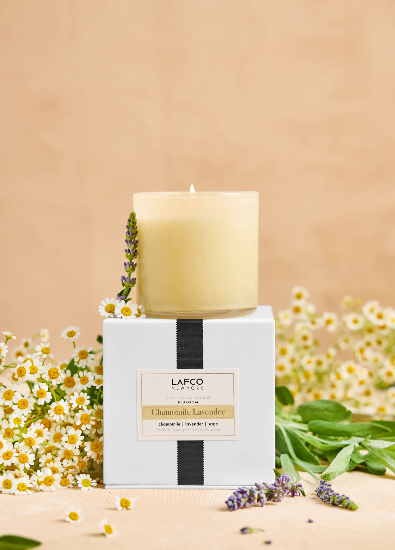 Chamomile Lavender Classic Candle Bedroom 6.5oz