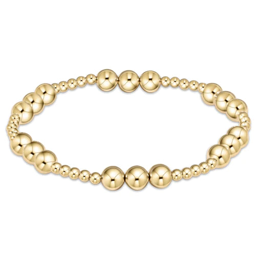 Classic Joy Pattern Bracelet-Gold