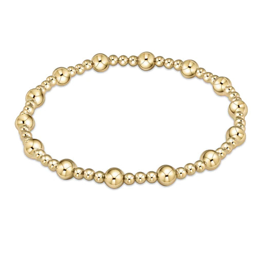 Classic Sincerity Pattern Bracelet-Gold