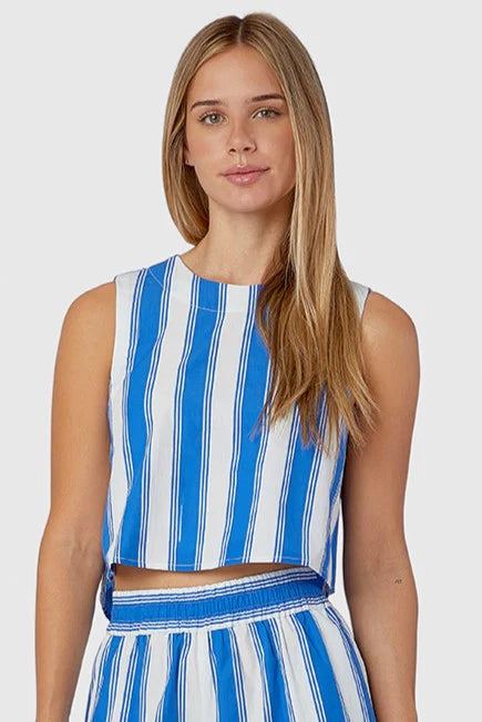 Crop Top French Stripe