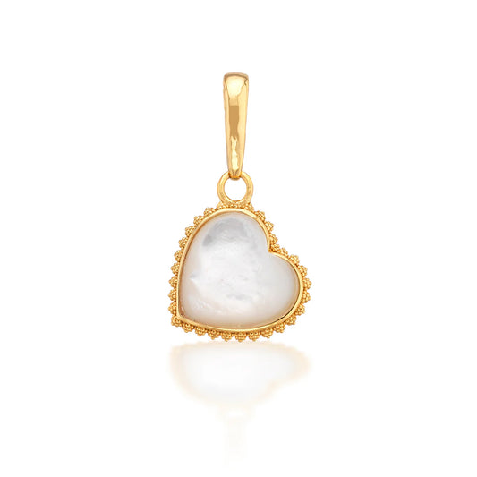MOP Love Gem Medium Pendant
