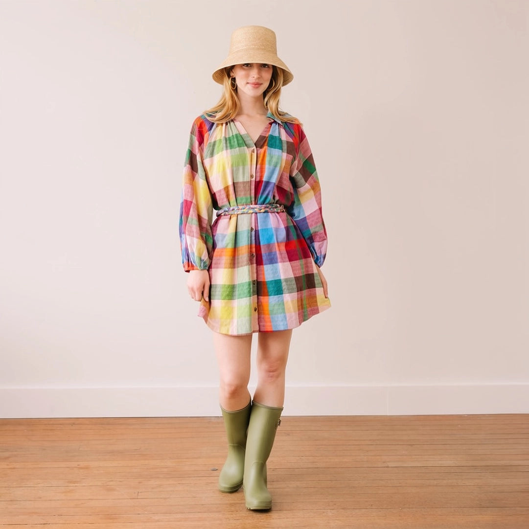 Harbor Plaid Pippa Dress