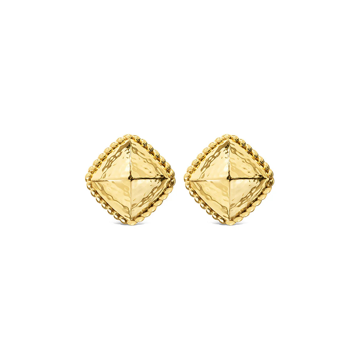 Blandine Stud Earrings Gold