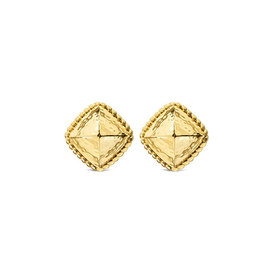 Blandine Stud Earrings Gold