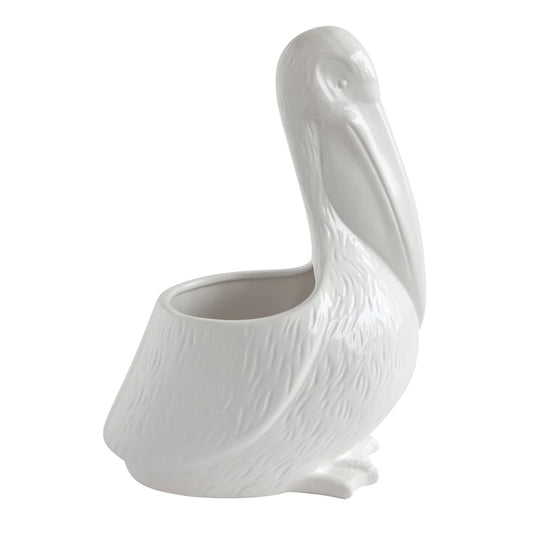 Pelican Ceramic Planter