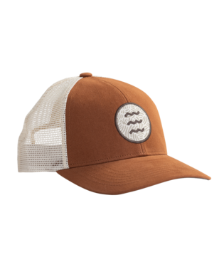 Icon Trucker Hat Desert Sand Red