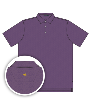 Goal Line Performance Polo Purple